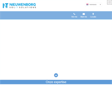 Tablet Screenshot of nieuwenborg.nl